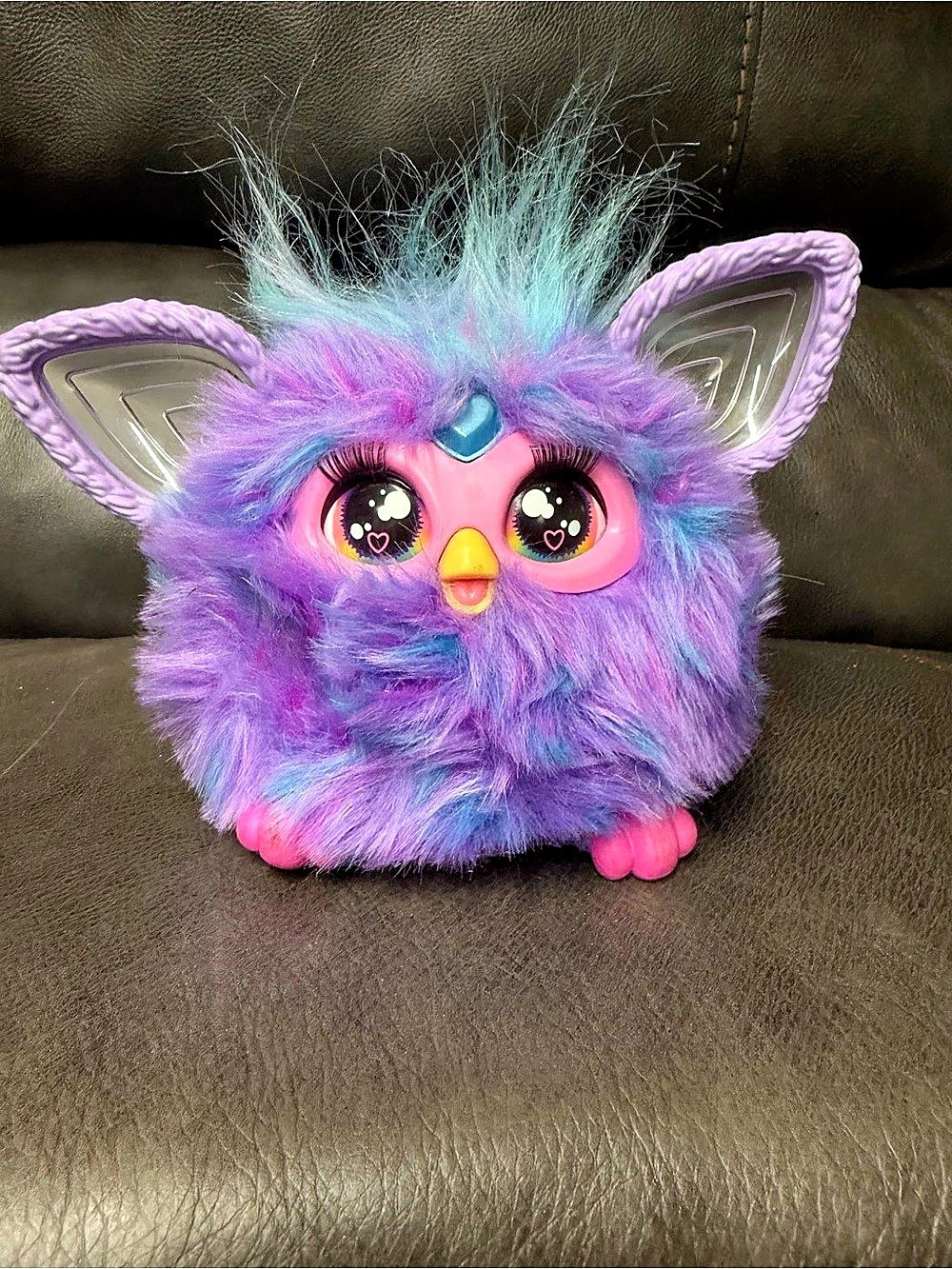 Furby Plush Toy in Purple & Pink